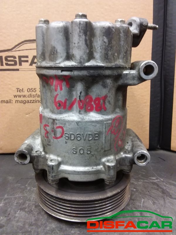 Compressore clima usato Citroën C3 C2 - 206 - 307 - BIPPER 1998, codice 1908 – foto 5 di 10