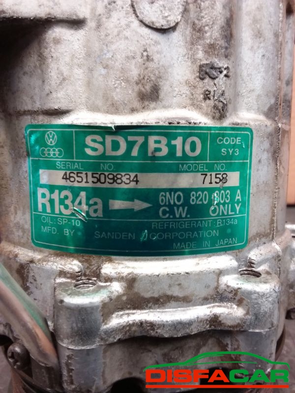 Compressore clima usato Volkswagen Polo AROSA - FELICIA 1994 – foto 2 di 10