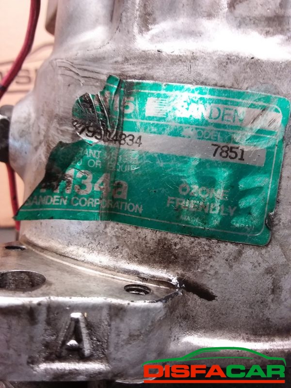 Compressore clima usato Volkswagen T4 altri TRANSPORTER 1990, codice sanden – foto 2 di 10