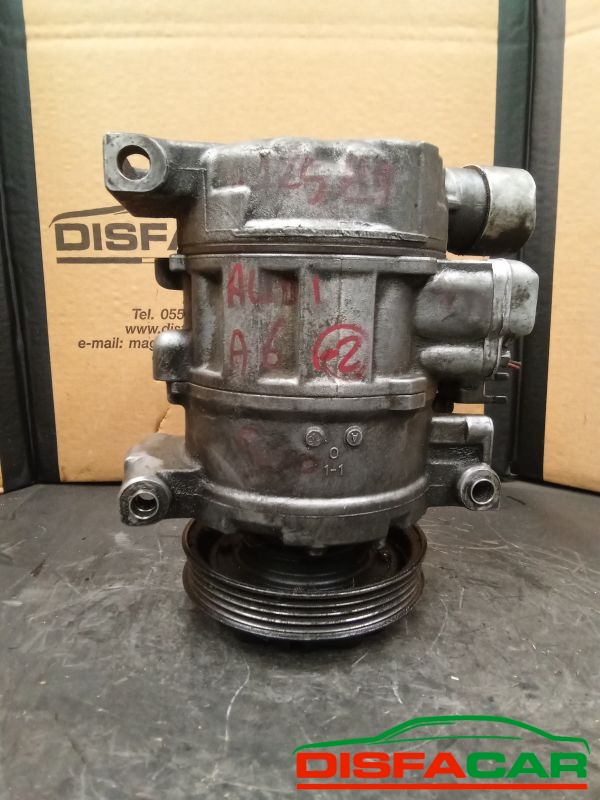 Compressore clima usato Audi A4 2A SERIE - A6 2000, codice denso – foto 6 di 10