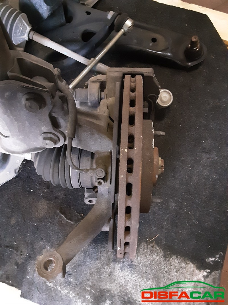 Telaietto anteriore usato Fiat New Panda TWINAIR METANO 2011, codice 312A2000 – foto 3 di 9