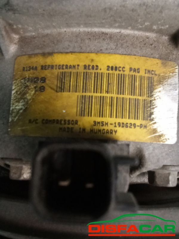 Compressore clima usato Ford Focus C-MAX - VOLVO C30 - S40 - V50 2003, codice 3m5h-19d629-ph – foto 2 di 10