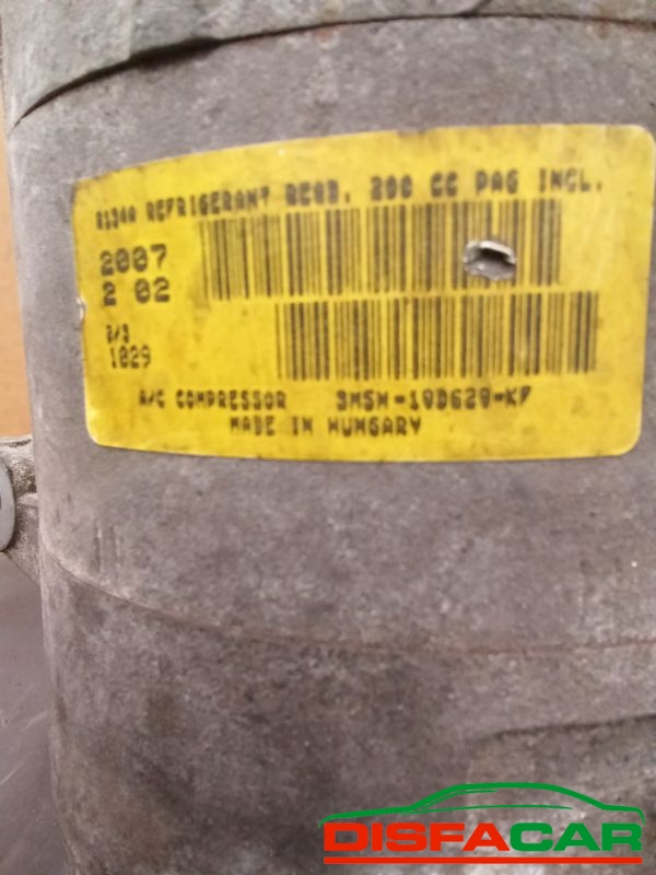 Compressore clima usato Ford Focus 2A SERIE - C-MAX 2006, codice 3m5h-19d629-kf – foto 2 di 10