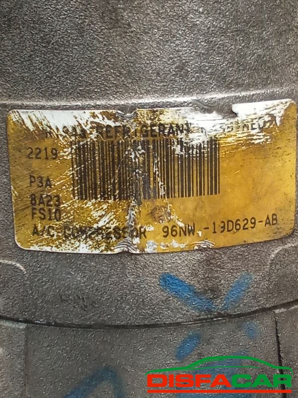 Compressore clima usato Ford Galaxy 1A SERIE 1995, codice 96nw-19d629-ab. – foto 2 di 10