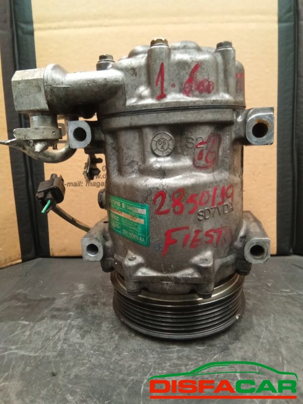 Compressore clima usato Ford Fiesta 5A SERIE 2002, codice sanden – foto 4 di 10