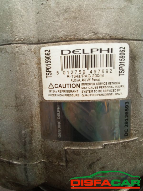 Compressore clima usato Audi A4 1994, codice delphi – foto 2 di 10