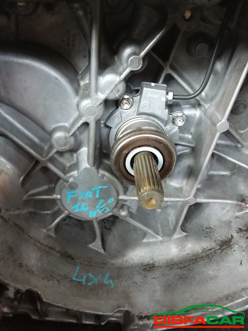 Cambio usato Fiat Sedici 4x4 SUZUKI -SX4 solo RIPARTITORE 2016, codice k0go1008 – foto 2 di 13