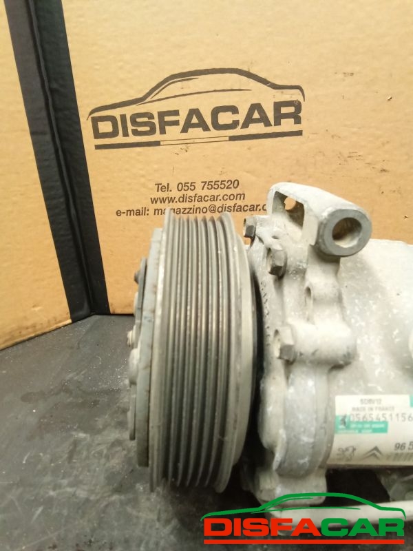 Compressore clima usato Peugeot 206 307, CITROEN C2, C3 1999, codice 1449f – foto 10 di 10