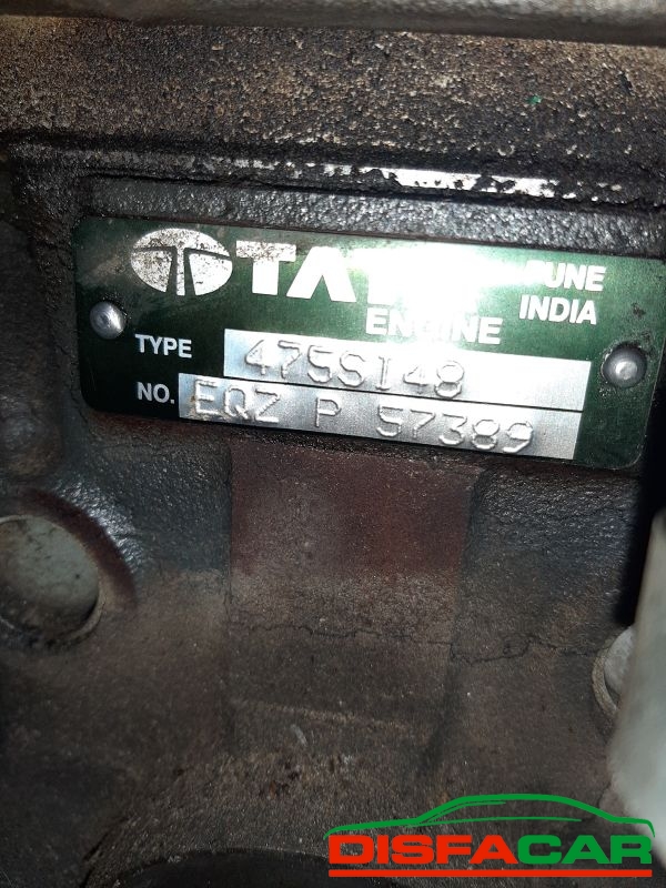 Motore usato Tata Indica GPL 2001, codice 475SI48 – foto 3 di 8