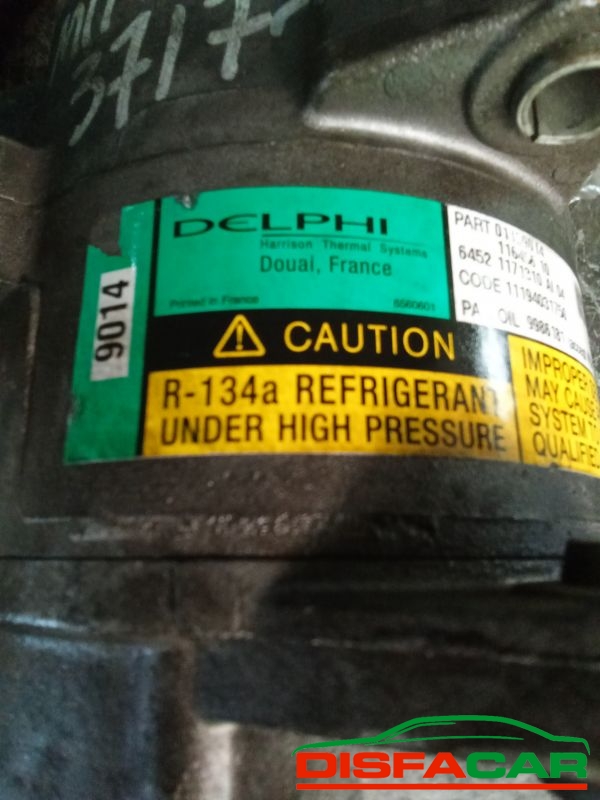 Compressore clima usato MINI (R50/R52/R53) 2001, codice 9014 – foto 2 di 11