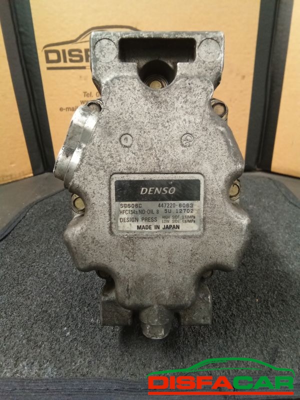 Compressore clima usato Toyota Yaris 1999, codice 447220-6063 – foto 7 di 10