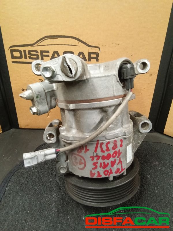 Compressore clima usato Toyota Yaris 3A SERIE, 4A SERIE 2005, codice 447260-4201 – foto 4 di 10