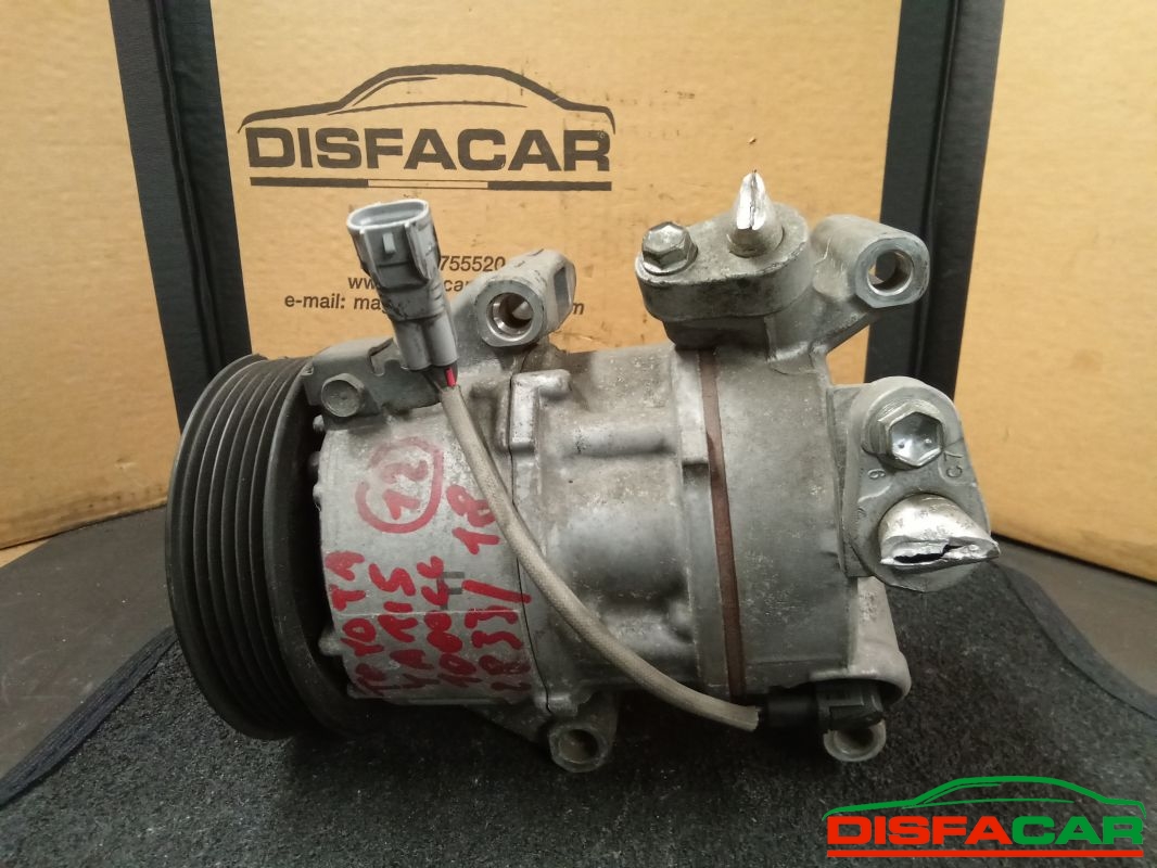 Compressore clima usato Toyota Yaris 3A SERIE, 4A SERIE 2005, codice 447260-4201 – foto 3 di 10
