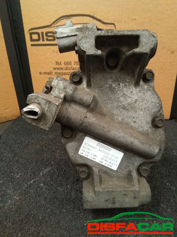 Compressore clima usato Toyota Corolla Verso VVT-I 2001, codice denso – foto 8 di 10