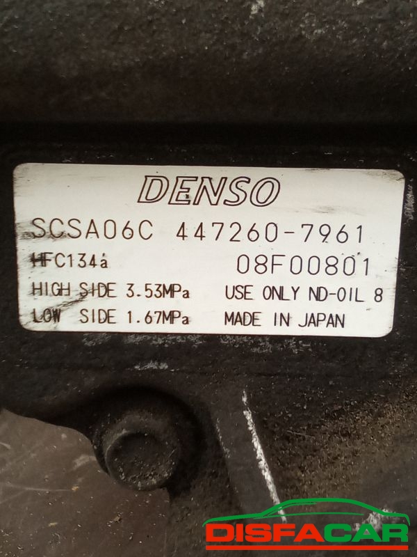 Compressore clima usato Toyota Corolla D-4D 2000, codice denso – foto 2 di 10