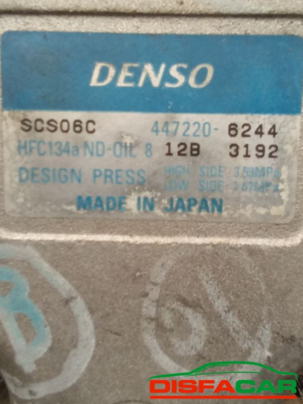 Compressore clima usato Toyota Corolla CELICA - MR2 1995, codice denso – foto 2 di 10