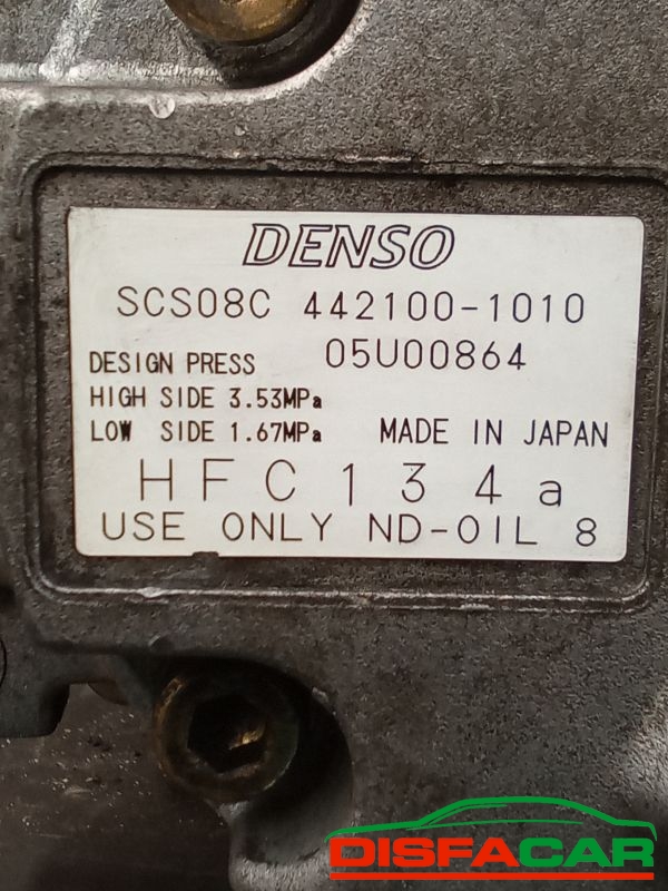 Compressore clima usato Toyota Corolla 1995, codice denso – foto 2 di 10