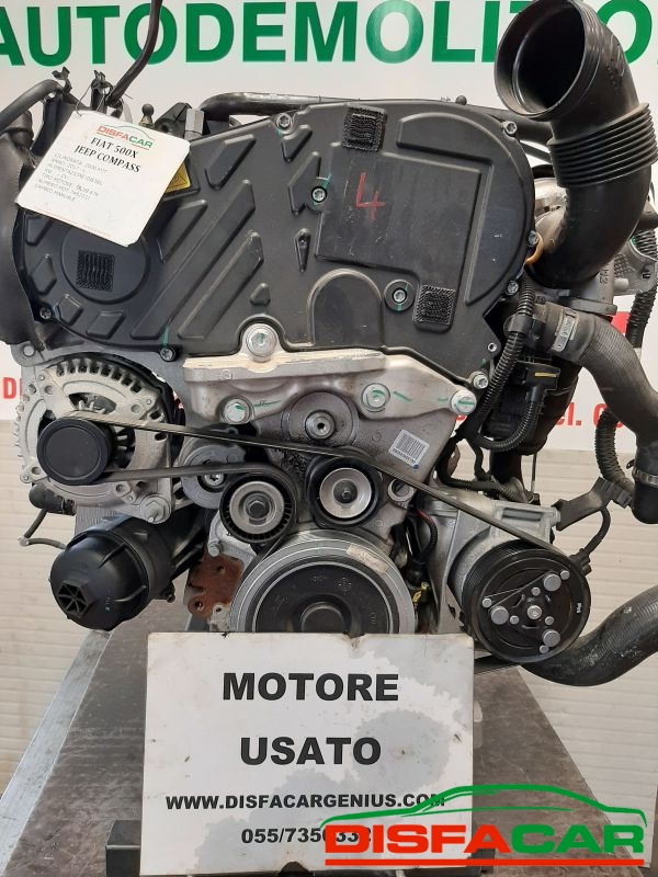 Motore usato Fiat 500X JEEP COMPASS 2017, codice 55261674 – foto 14 di 14