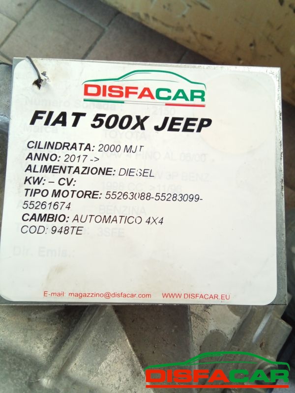 Cambio usato Fiat 500X JEEP RENEGADE - COMPASS 2017, codice 948te – foto 9 di 10