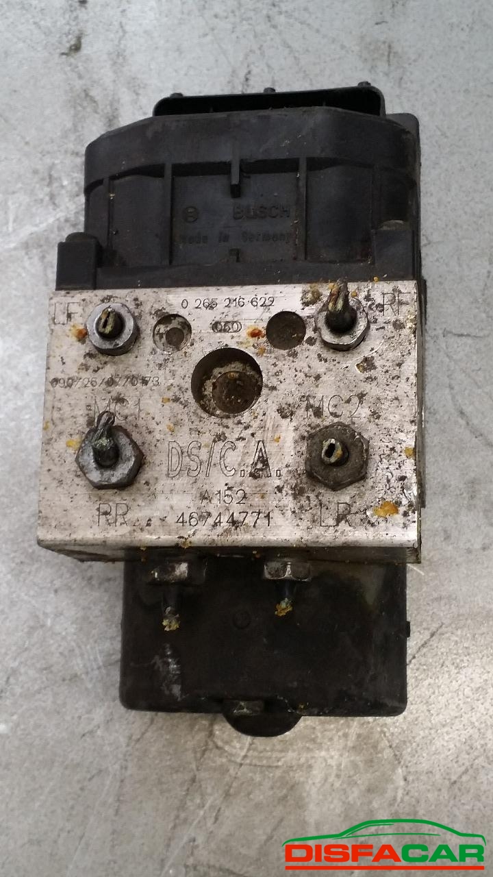 Centralina ABS usata Fiat Punto 1999, codice 0265216622 – foto 2 di 2