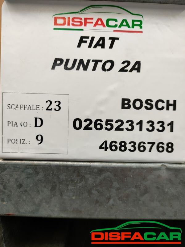 Centralina abs Fiat Punto 1999 – pezzo 1