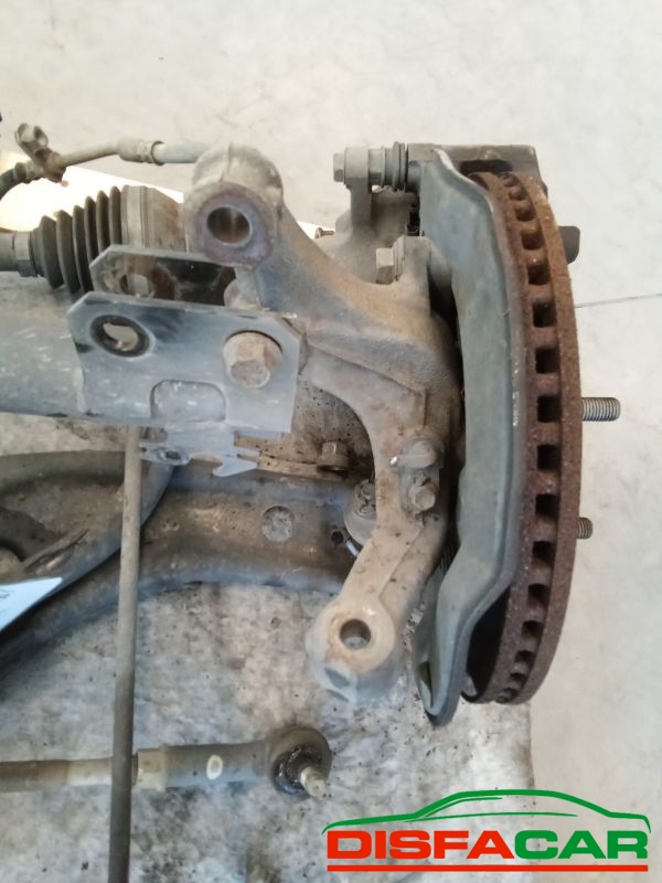 Telaietto anteriore usato Toyota Yaris (JPP) MANCA SCATOLA GUIDA (VENDUTA) 2006, codice 2ZRFE – foto 6 di 9