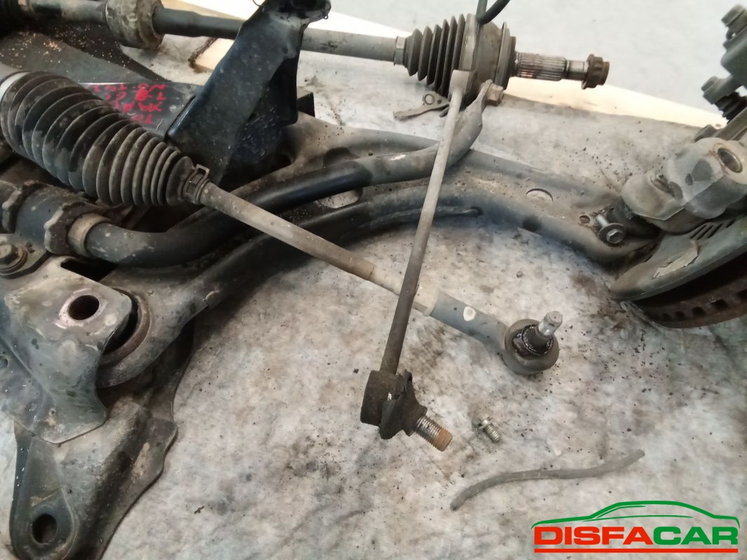 Telaietto anteriore usato Toyota Yaris (JPP) MANCA SCATOLA GUIDA (VENDUTA) 2006, codice 2ZRFE – foto 7 di 9