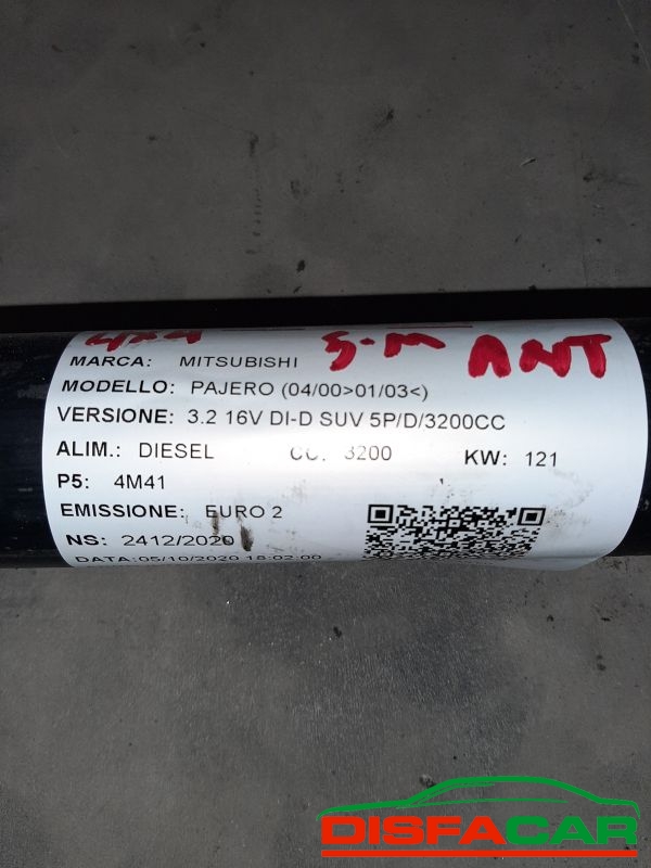 Albero di trasmissione usato Mitsubishi Pajero 2000 – foto 8 di 8