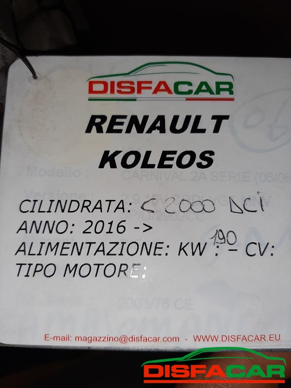 Assale posteriore usato Renault Koleos 4x4 SENZA DIFFERENZIALE 2016 – foto 11 di 11
