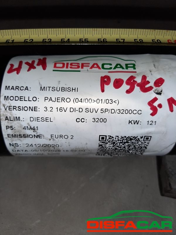 Albero di trasmissione usato Mitsubishi Pajero 2000 – foto 9 di 9
