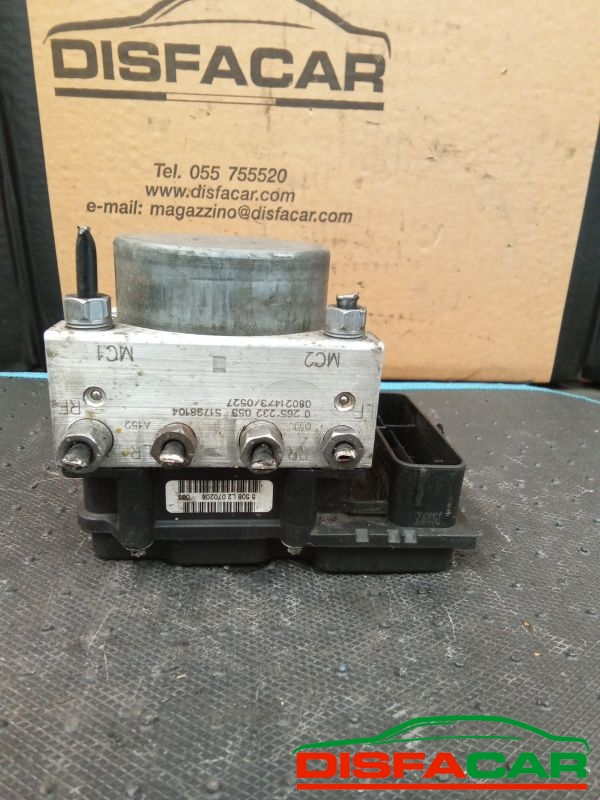 Centralina ABS usata Fiat Grande Punto 2005, codice 0265232053 – foto 6 di 8