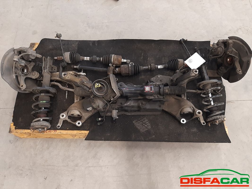 Telaietto anteriore usato Honda Civic 8 serie 2005, codice N22A2 – foto 12 di 13