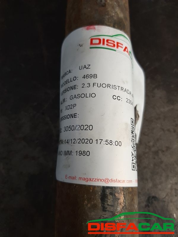 Albero di trasmissione usato UAZ 469B 1980 – foto 8 di 8
