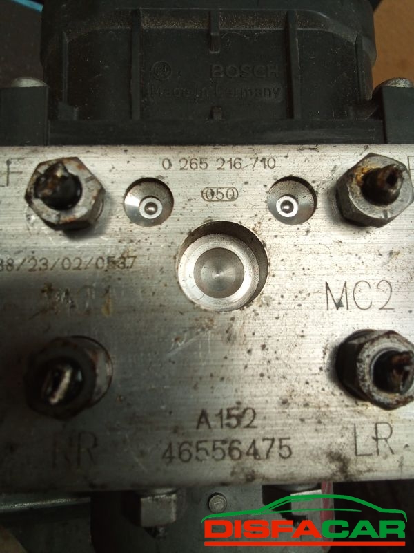Centralina ABS usata Fiat Seicento 2003, codice 0265216710 – foto 3 di 8