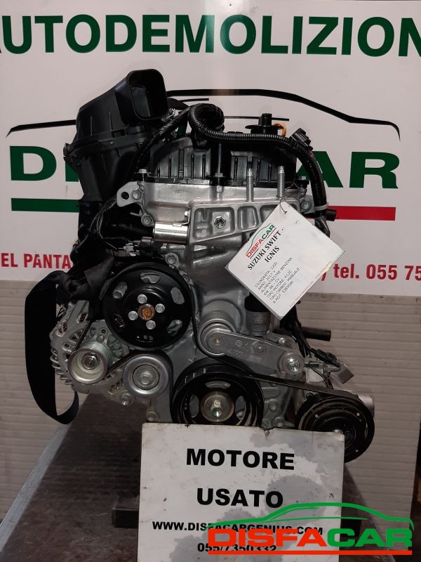 Motore usato Suzuki Swift IGNIS(motorino aria condizionata venduto) 2017, codice K12C – foto 13 di 13