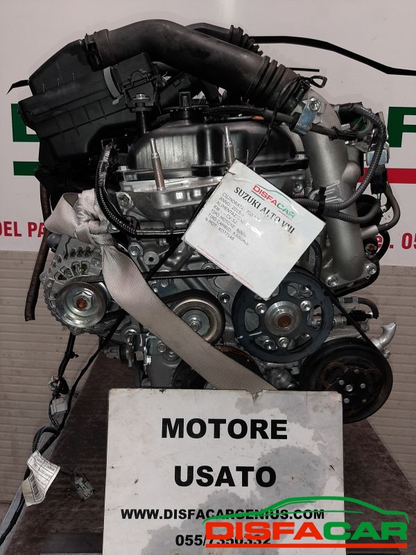 Motore usato Suzuki Alto 8 SERIE TURBO BENZINA 2015, codice RO6A – foto 12 di 12
