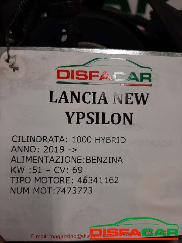 Motore usato Lancia Ypsilon HYBRID 2019, codice 46341162 – foto 15 di 16