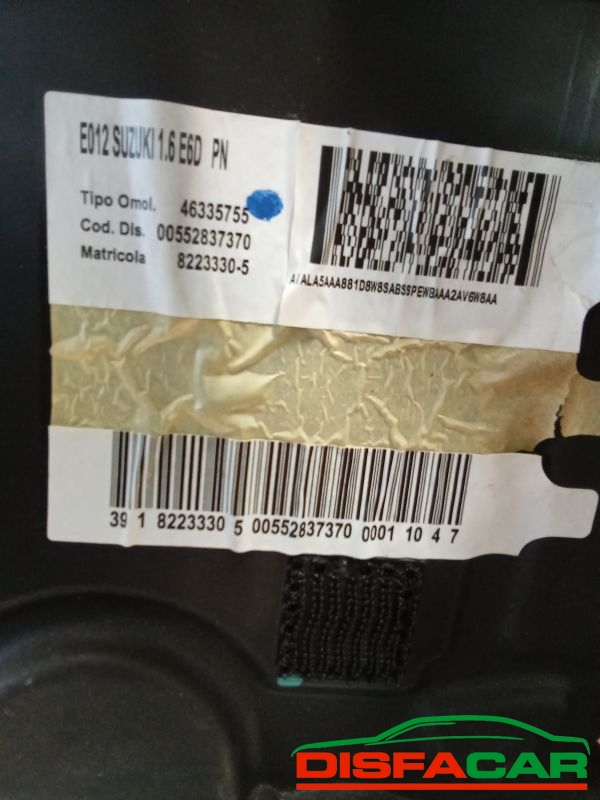 Motore usato Suzuki Vitara SX4 SCROSS 2016, codice 46335755 – foto 19 di 21