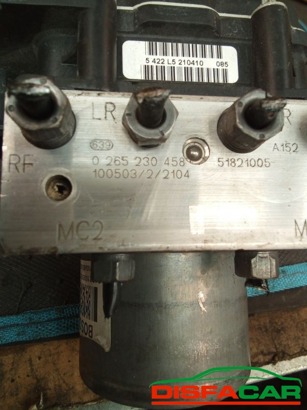Centralina ABS usata Fiat Bravo 2A SERIE 2007, codice 0265230458 – foto 3 di 8