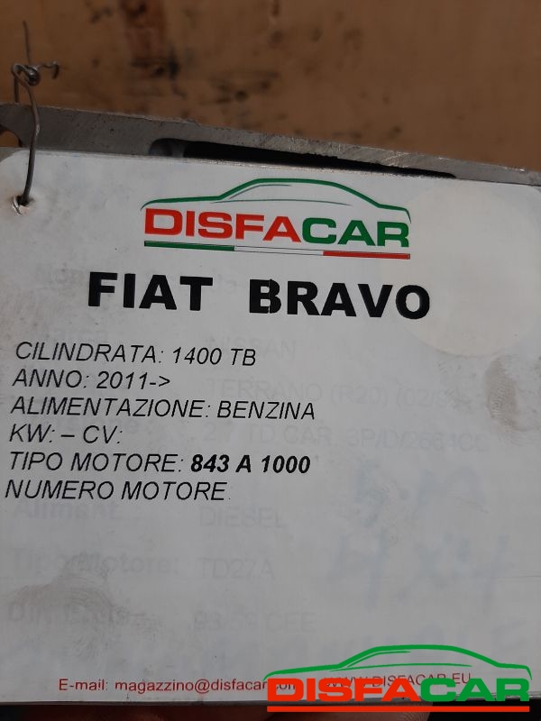 Cambio usato Fiat Bravo 2011, codice 843A1000 – foto 9 di 10