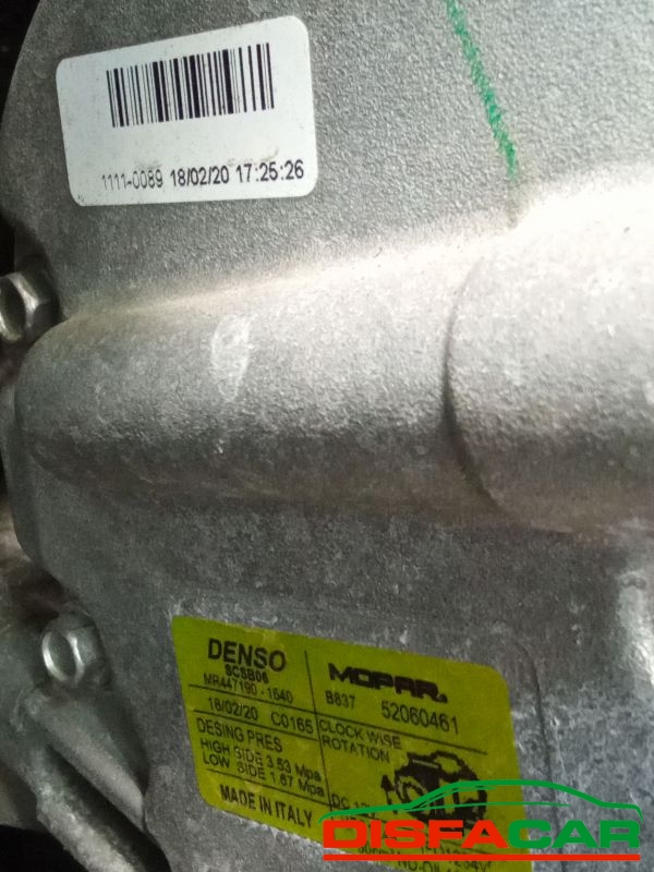 Motore usato Fiat New Panda METANO 2018, codice 46337561 – foto 10 di 16