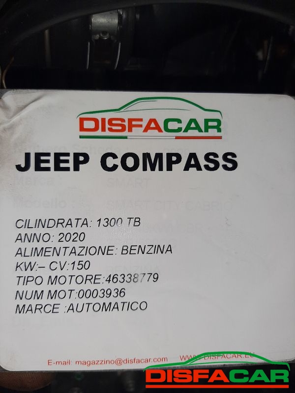 Motore usato Jeep Compass 2020, codice 46338779 – foto 12 di 13