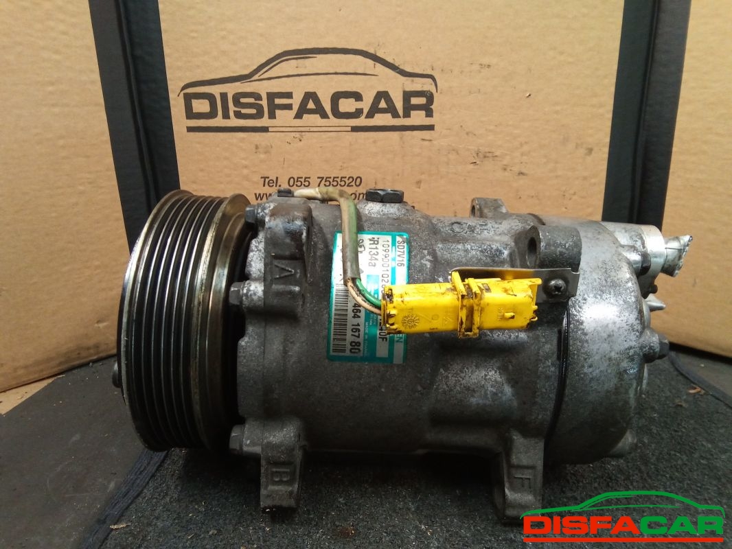 Compressore clima usato Citroën Berlingo 2002, codice WJY – foto 2 di 10