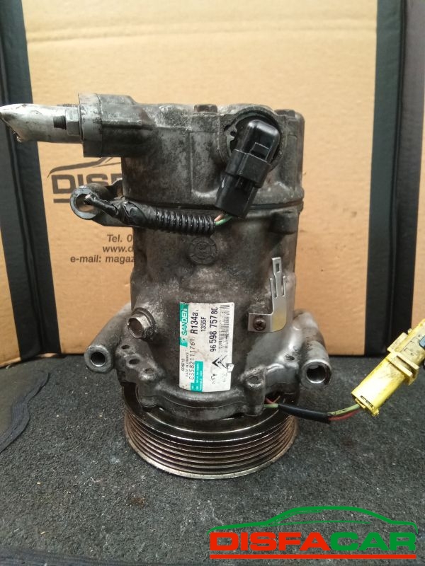 Compressore clima usato Peugeot 207 2006, codice 1355f – foto 4 di 10