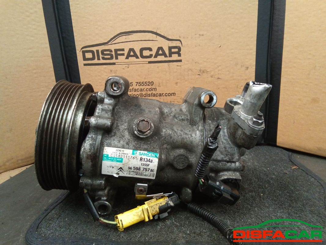 Compressore clima usato Peugeot 207 2006, codice 1355f – foto 2 di 10
