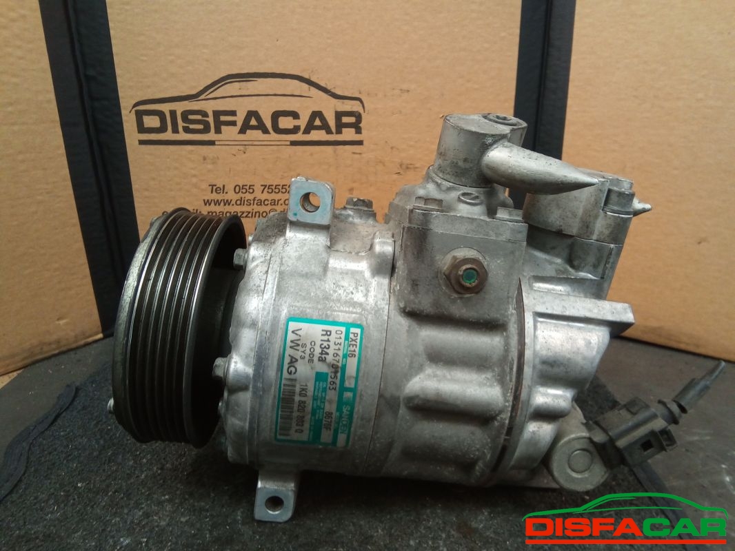 Compressore clima usato Volkswagen Golf 5A SERIE, AUDI A1, A3, TT, SEAT ALTEA, LEON, SKODA OCTAVIA… – foto 2 di 10