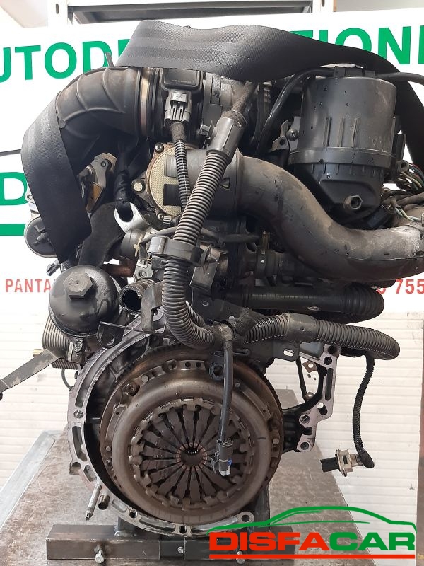 Motore usato Peugeot 206 (MANCA TUBO IN FERRO TURBINA) 1998, codice 8HZ – foto 6 di 12