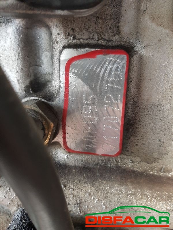 Motore usato Peugeot 206 (MANCA TUBO IN FERRO TURBINA) 1998, codice 8HZ – foto 4 di 12