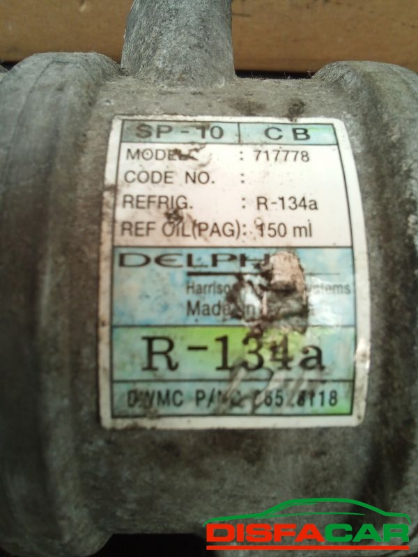 Compressore clima usato Daewoo Matiz 1A SERIE (M100) 2000, codice F8CV – foto 3 di 10