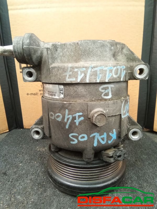 Compressore clima usato Chevrolet Daewoo Kalos (T200) 2002, codice F14D3 – foto 4 di 10